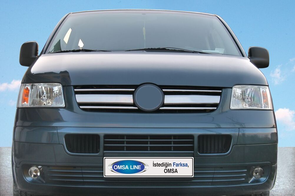 OMSA VW T5 Transporter Krom Ön Panjur 2 Parça 2003-2010 Arası