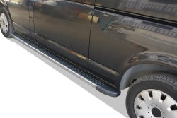 Yan Basamak - OMSA VW T5 Transporter Nevada Yan Basamak Krom Kısa Şase 2003 ve Sonrası