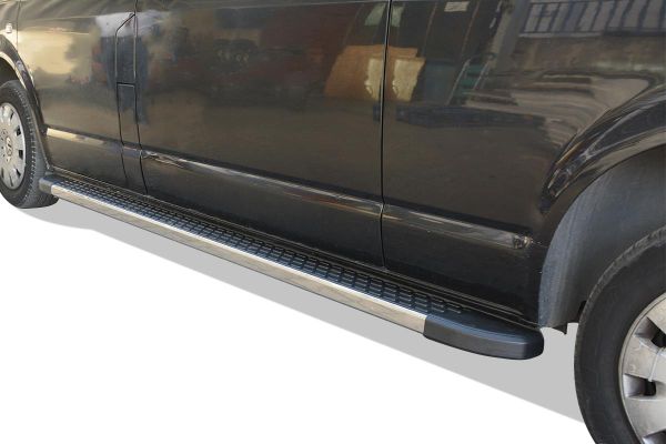 OMSA VW T5 Transporter Nevada Yan Basamak Krom Kısa Şase 2003 ve Sonrası