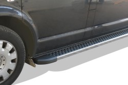 OMSA VW T5 Transporter Nevada Yan Basamak Krom Kısa Şase 2003 ve Sonrası - Thumbnail