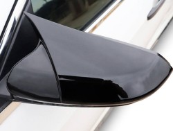 VW T5 Transporter Yarasa Batman Ayna Kapağı Piano Black 2010-2021 Arası - Thumbnail