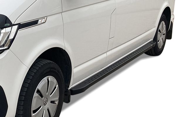 OMSA VW T6.1 Caravelle Dot Line Yan Basamak Siyah Uzun Şase 2020 ve Sonrası