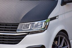 Krom Aksesuar » Omsa - VW T6.1 Caravelle Krom Far Üstü Çıta 2 Parça 2020 ve Sonrası