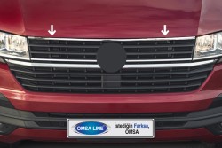 OMSA VW T6.1 Caravelle Krom Ön Panjur Kaput Üst Çıtası 2020 ve Sonrası - Thumbnail