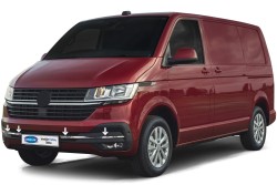 Krom Aksesuar » Omsa - OMSA VW T6.1 Caravelle Krom Ön Tampon Alt Izgara 4 Parça 2020 ve Sonrası
