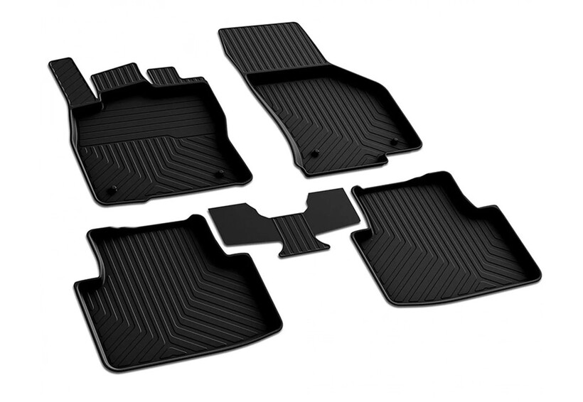 4D Paspas - VW Tiguan 4D Havuzlu Paspas Siyah 2016-2023 Arası